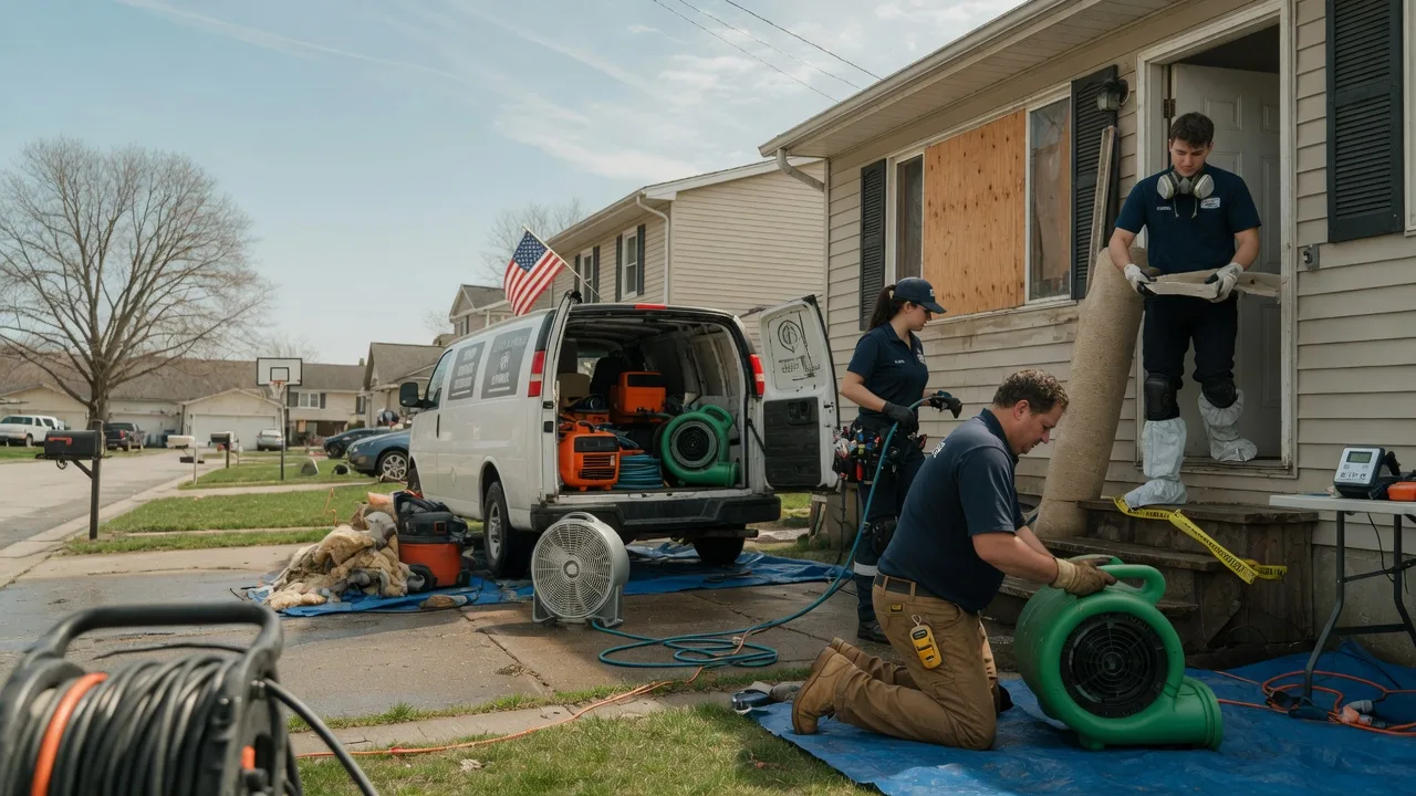 Water Damage Restoration in Herndon, WV near me